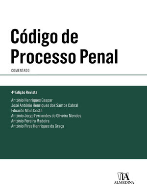 cover image of Código de Processo Penal Comentado--4ª Edição
